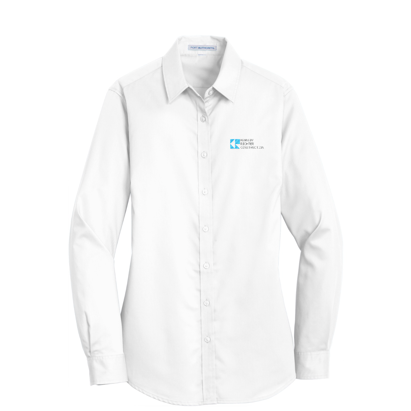 Port Authority Women's SuperPro Twill Shirt — White