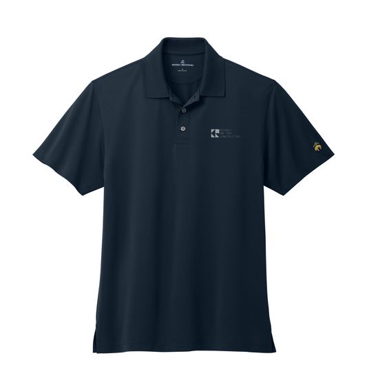 Brooks Brothers Mesh Pique Performance Polo — Navy Blazer