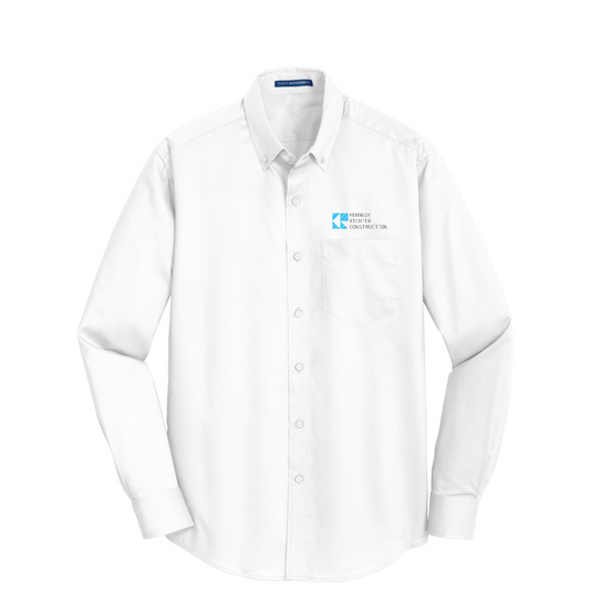 Port Authority SuperPro Twill Shirt — White