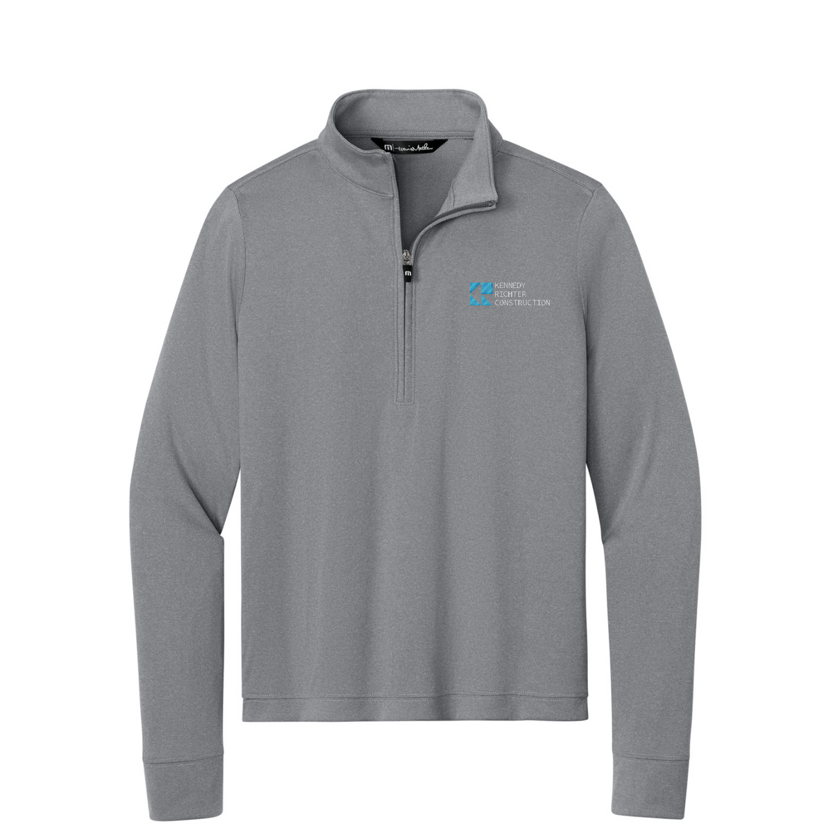 TravisMathew Women's Coto 1/2-Zip — Quiet Shade Grey Heather