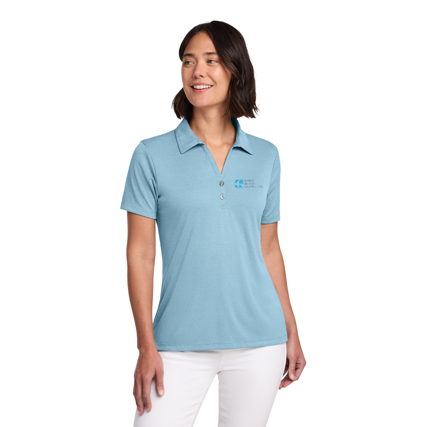 TravisMathew Women's Coto Performance Polo — model
