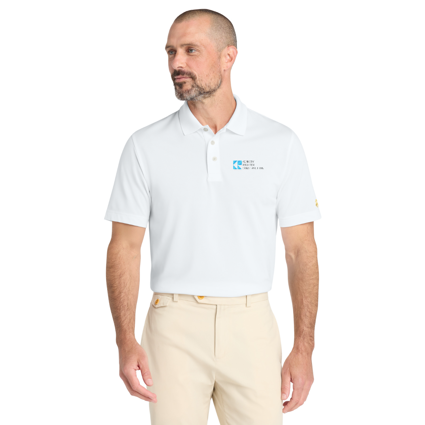 Brooks Brothers Mesh Pique Performance Polo — model